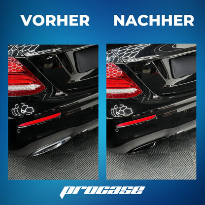 Procase Auspuffblenden Schwarz